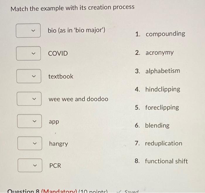 solved-match-the-example-with-its-creation-process-bio-as-chegg