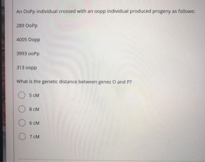 Solved QUESTION 13 In A Gene Mapping Experiment, How Many | Chegg.com