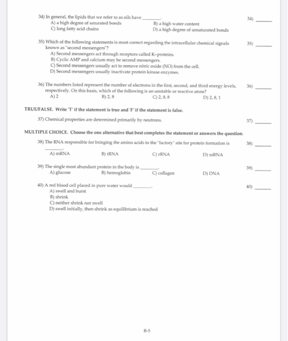 Solved SHORT ANSWER. Write the word or phrase that best | Chegg.com