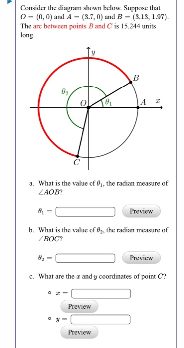 Solved Consider The Diagram Shown Below. Suppose That 0 = | Chegg.com