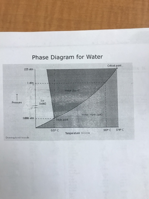 Solved ) From the phase diagram provided determine each of | Chegg.com