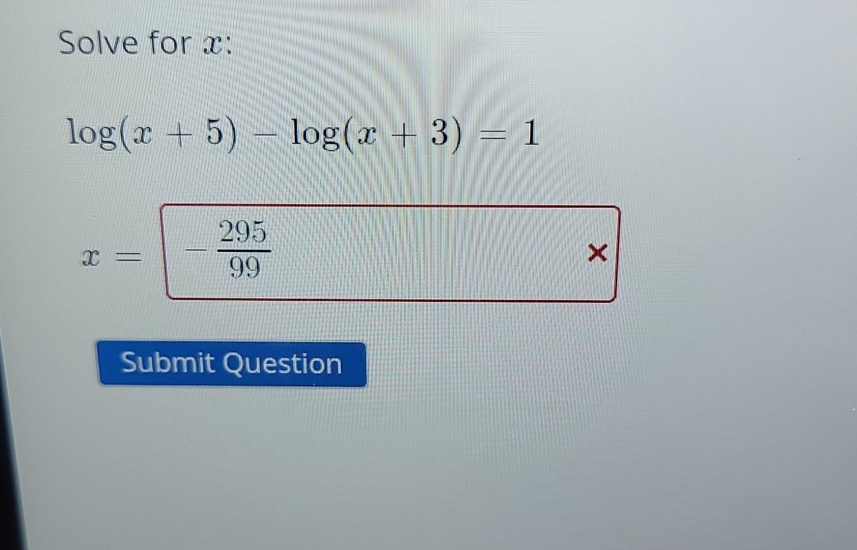 solved-solve-for-x-log-x-5-log-x-3-1-chegg