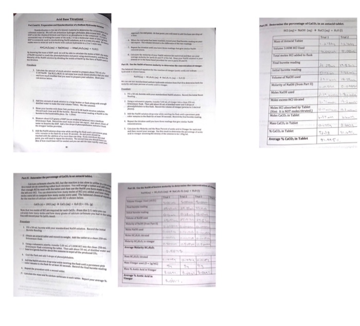 10. What is the minimum volume of NaOH that should be | Chegg.com