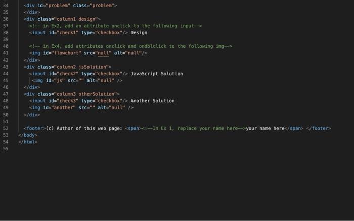 Solved Part II. More on JS. Based on the experience with | Chegg.com
