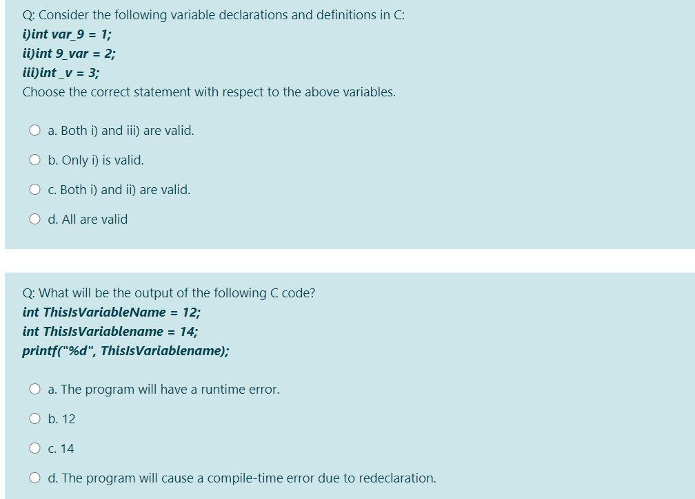 solved-q-consider-the-following-variable-declarations-and-chegg