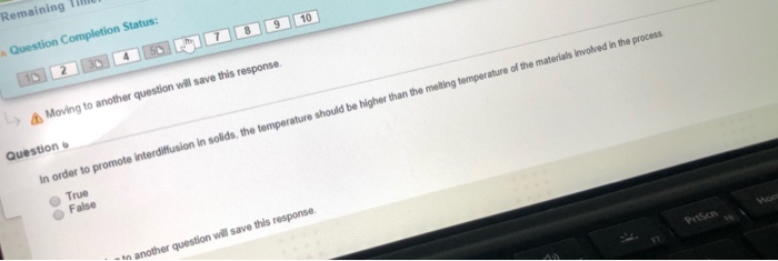Solved Remaining 10 Question Completion Status: A Moving to | Chegg.com