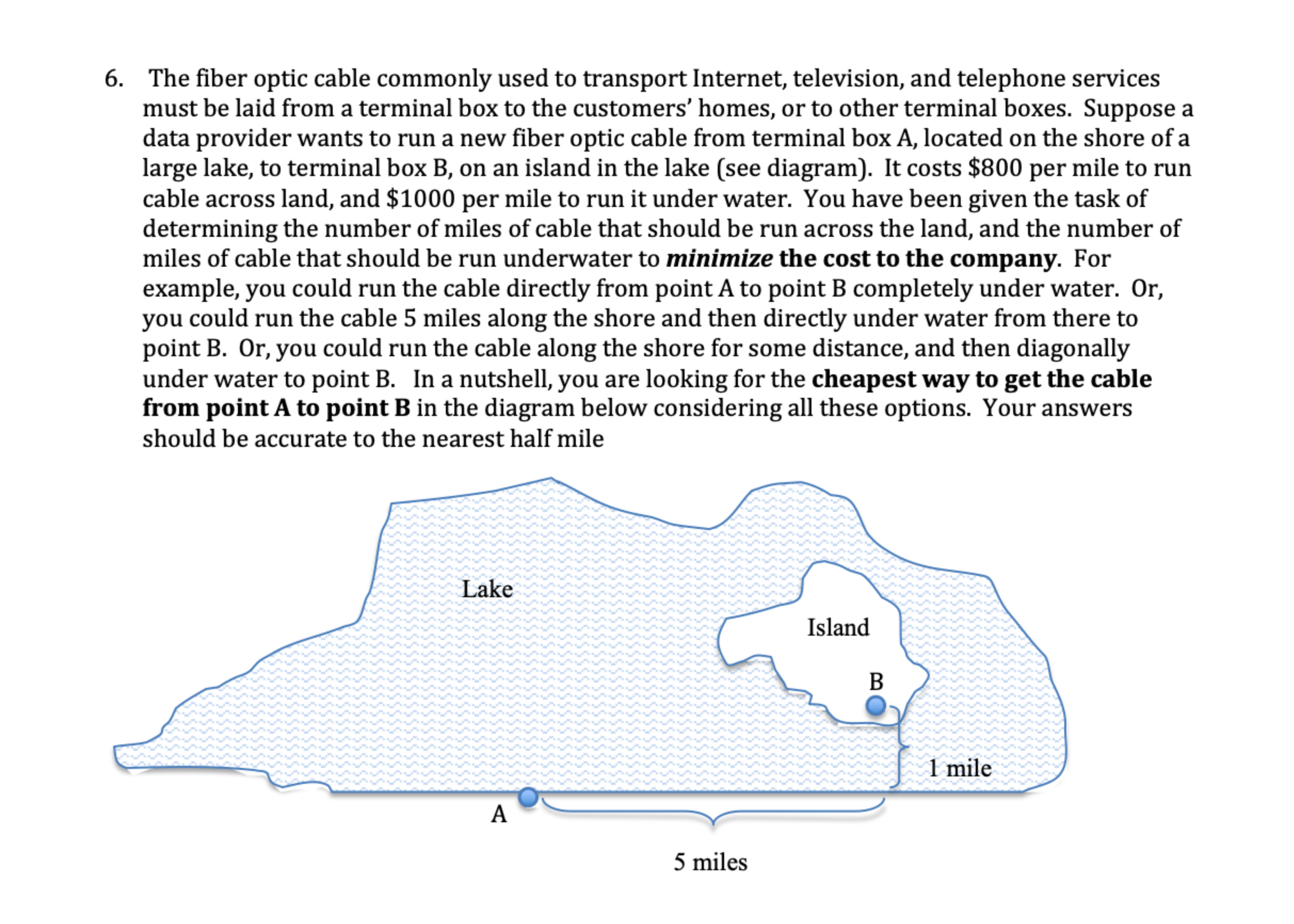 Solved The fiber optic cable commonly used to transport | Chegg.com