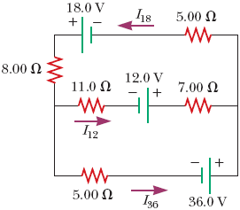 Solved For The Circuit Shown In The Figure, Use Kirchhoff's | Chegg.com