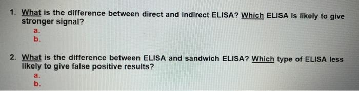 Solved 1. What is the difference between direct and indirect | Chegg.com