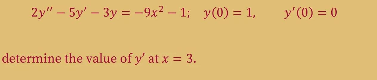 9x 2y 5 y 2x 3 0