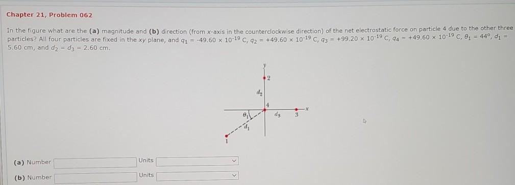 Solved Chapter 21, Problem 062 In The Figure What Are The | Chegg.com