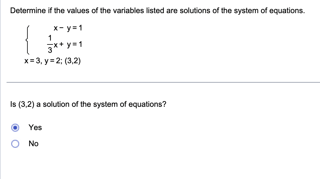 solved find the values of the variables in the... Solved Determine if the values of the variables listed are | Chegg.com