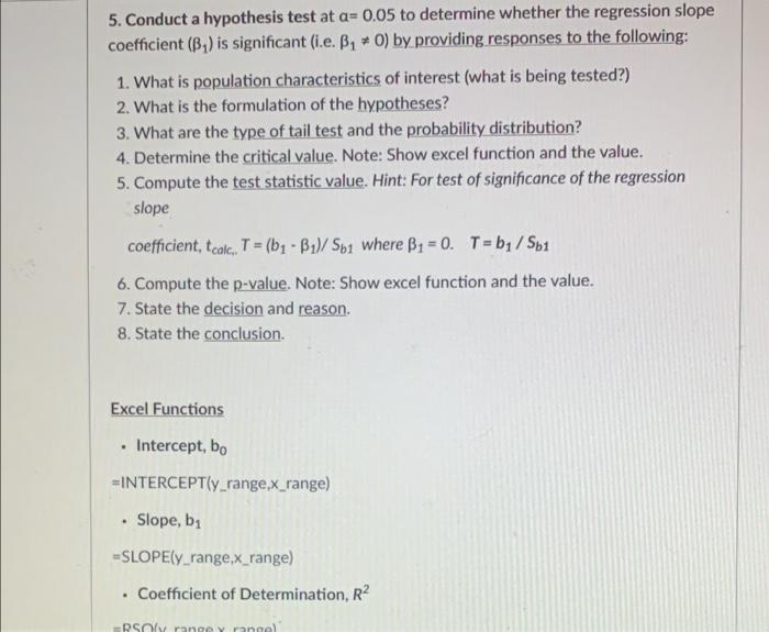 PART B: REGRESSION ANALYSIS Answer Part B In The | Chegg.com