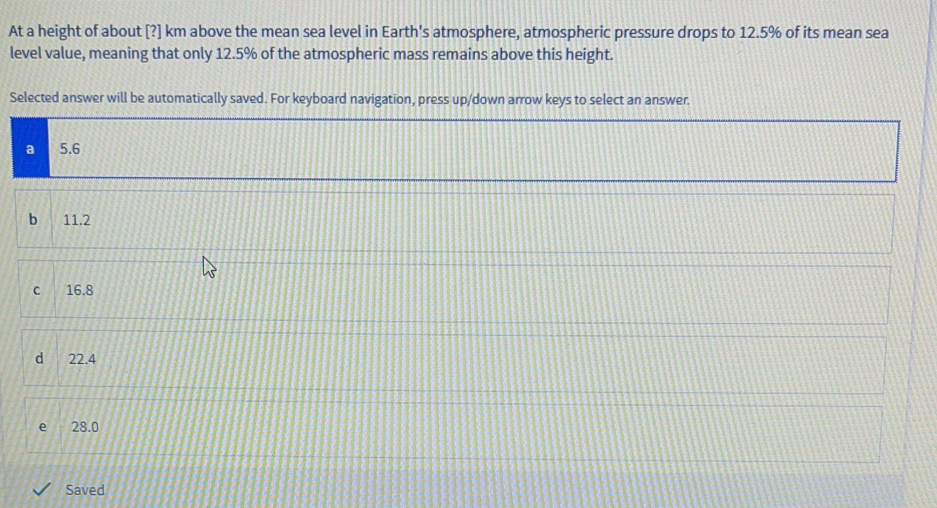 solved-at-a-height-of-about-km-above-the-mean-sea-level-chegg