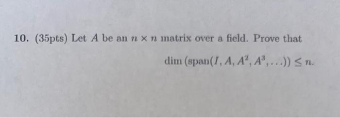 Solved Answer Question 10. Show all work. Make sure its | Chegg.com