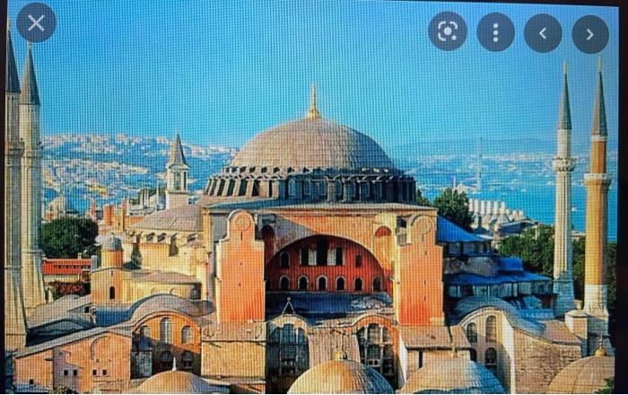 pendentive dome byzantine