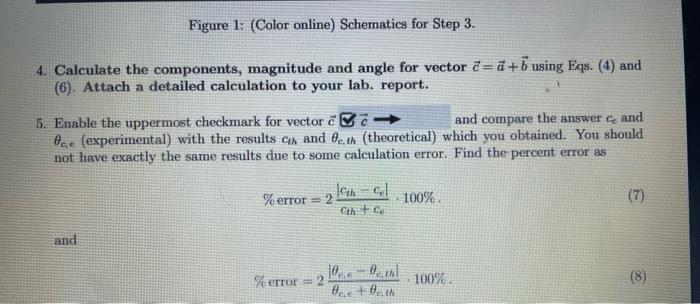 Solved 4. Calculate the components, magnitude and angle for | Chegg.com