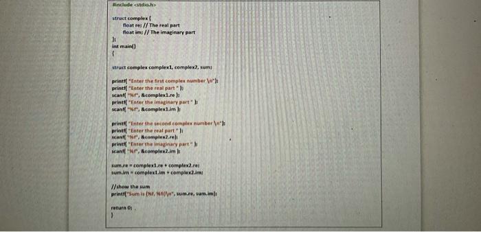 Solved 2. Complex numbers are numbers that consist of a real | Chegg.com