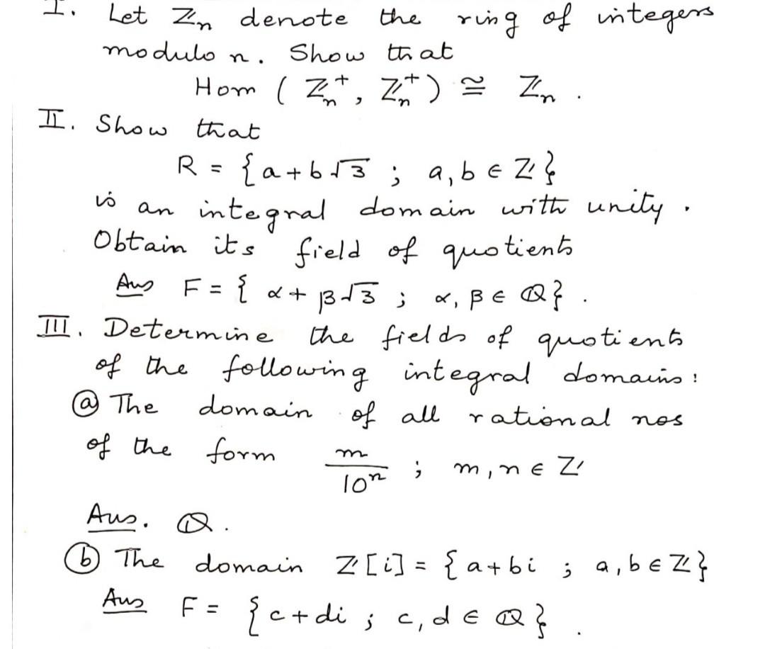 Solved Please solve all the questions As these are questions | Chegg.com