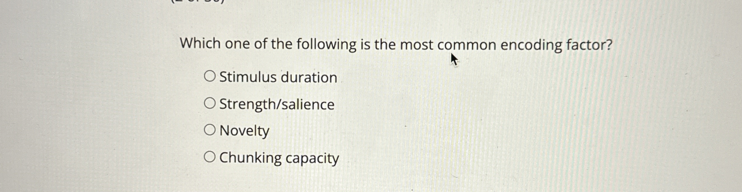 Solved Which one of the following is the most common | Chegg.com