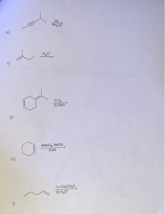 Solved 9. Predict the major product for each reaction below. | Chegg.com