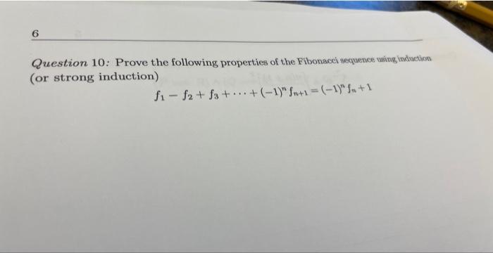 Solved Question 10: Prove the following properties of the | Chegg.com