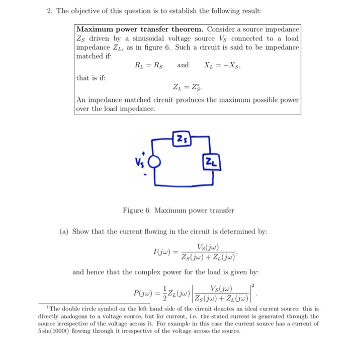 Solved 2 The Objective Of This Question Is To Establish Chegg Com