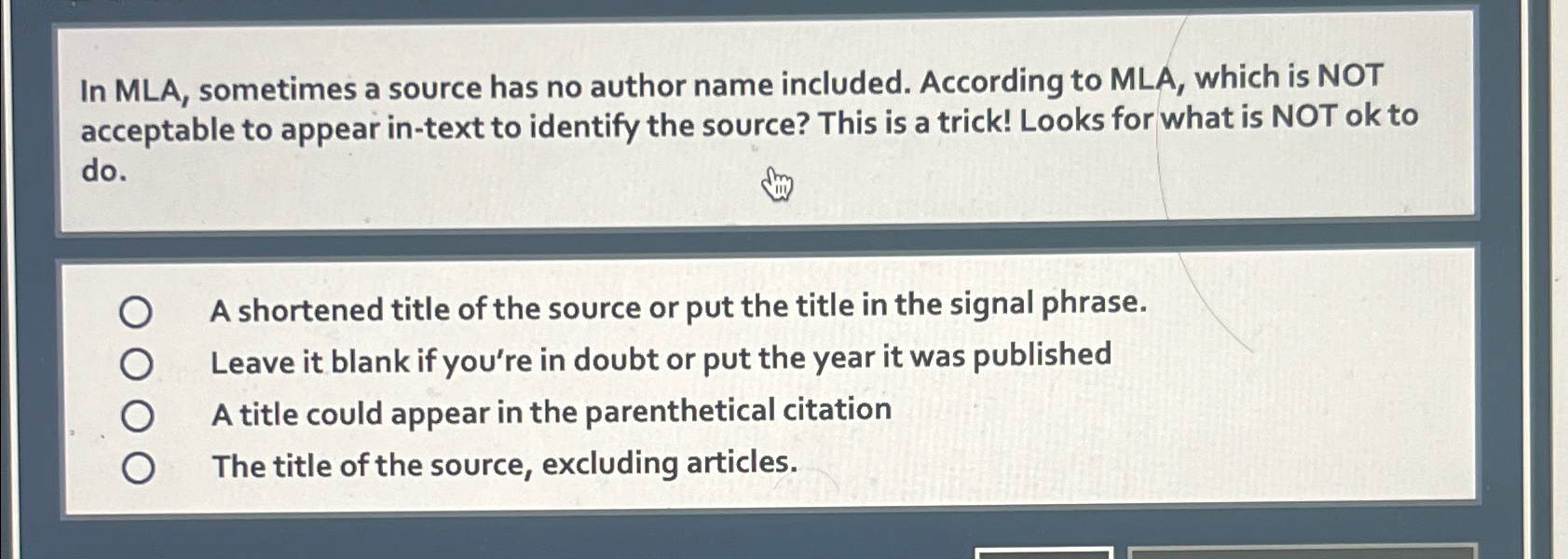 mla same author different source