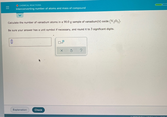 Interconverting number of atoms and mass of clearance compound