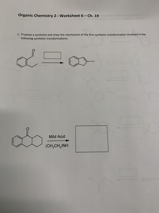 using chem draw for mechanisms