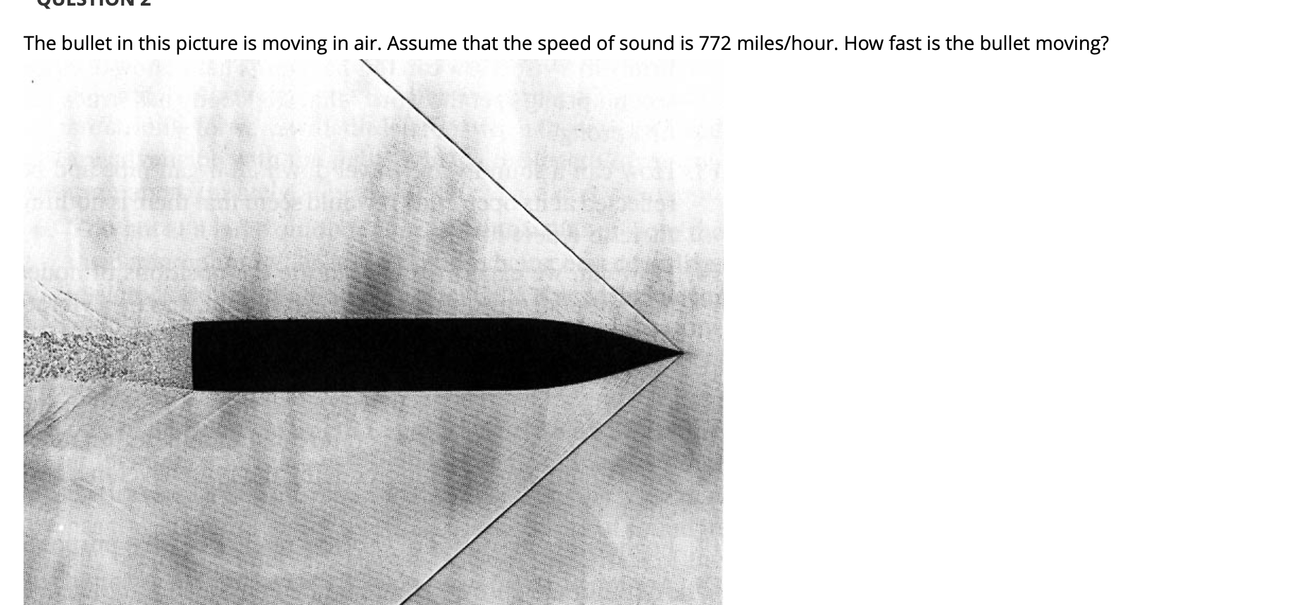 Solved The bullet in this picture is moving in air. Assume | Chegg.com