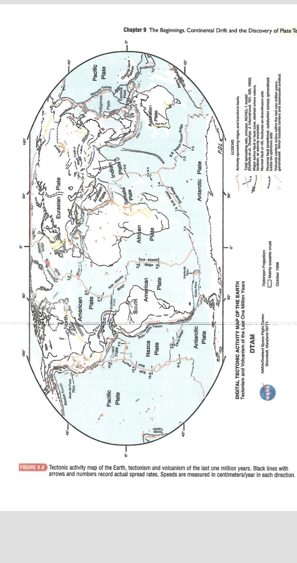 Solved e Beginnings. Continental Drift and the Discovery of | Chegg.com