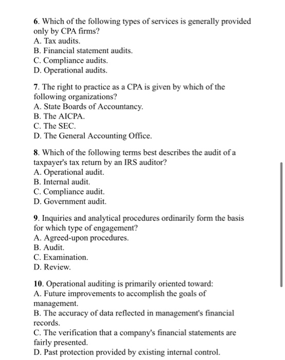 Solved Answer The Following Questions Question 1: MULTIPLE | Chegg.com