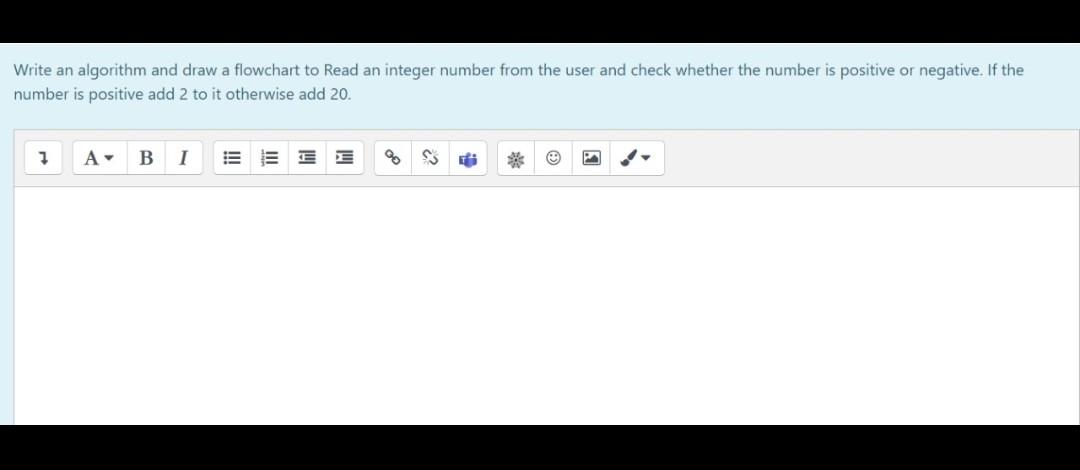 Solved Write an algorithm and draw a flowchart to Read an | Chegg.com