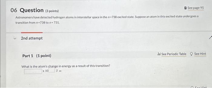 Solved Question ( 3 Points) Astronomers Have Detected | Chegg.com