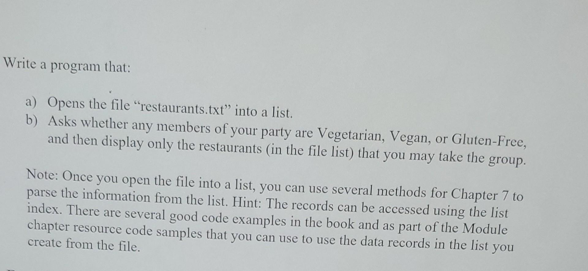 Solved Write a program that: : a) Opens the file | Chegg.com
