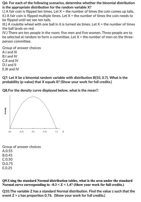 Solved Q1: What is P(X