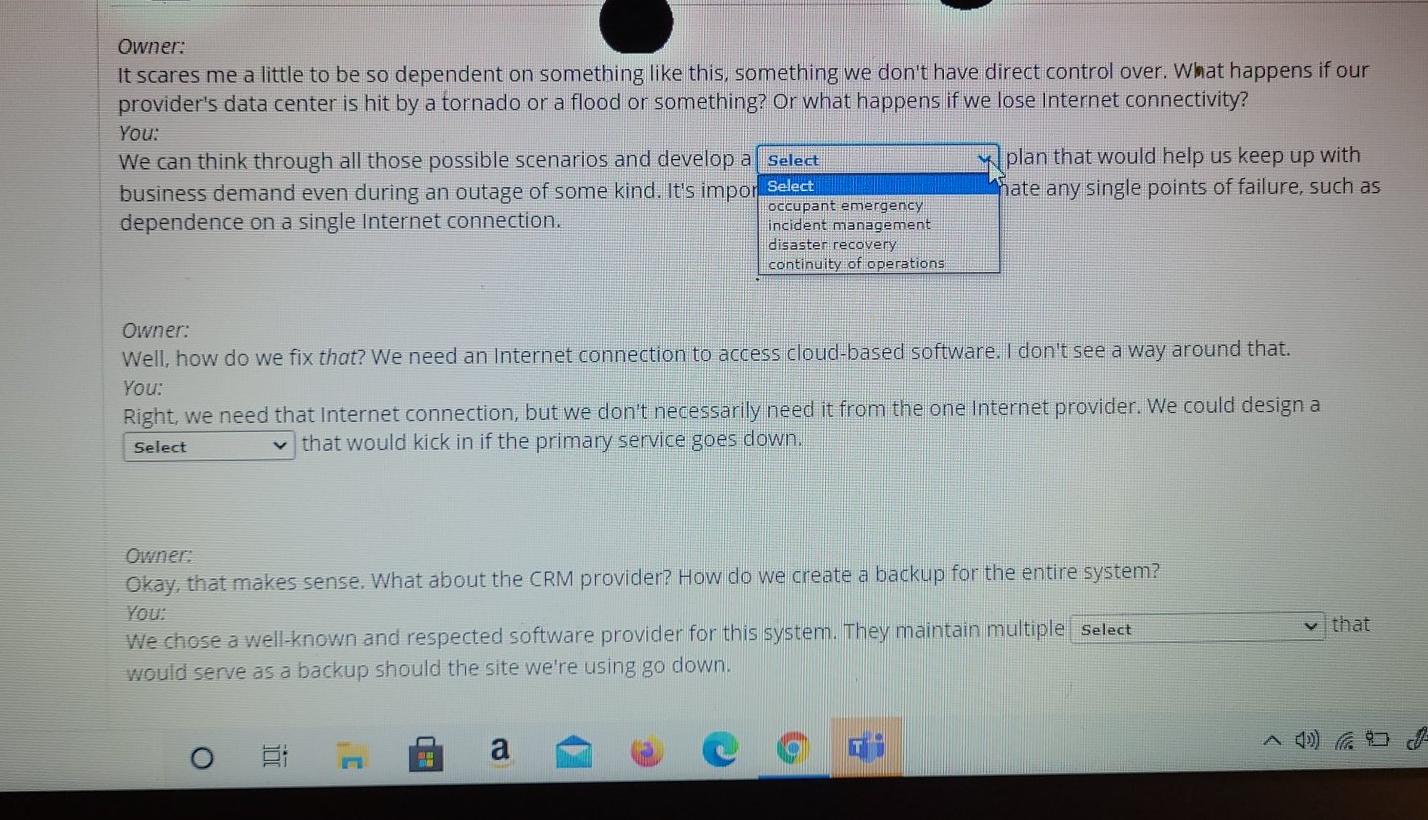 Solved Yo work for a family-owned telecommunications company | Chegg.com