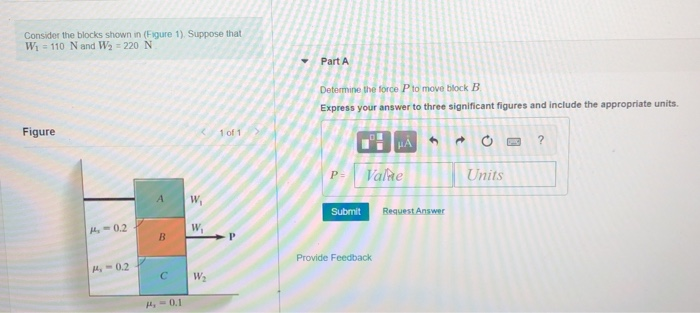Solved Consider the blocks shown in (Figure 1). Suppose that | Chegg.com