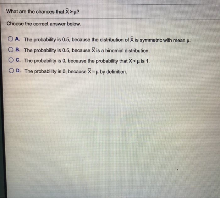 Solved What Are The Chances That A U Choose The Correct Chegg Com