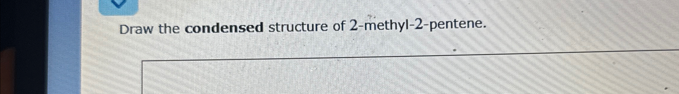 2 2 dimethylpentane condensed structure