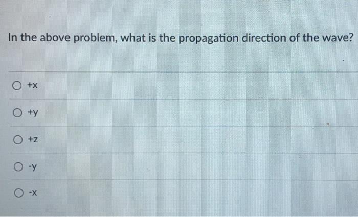 An Em Wave Is Described By The Following Equation E Chegg Com