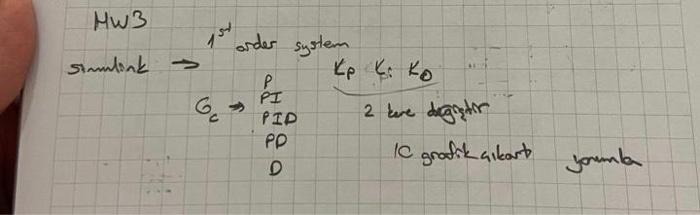 draw this block diagram in matlab simulink: and add p | Chegg.com