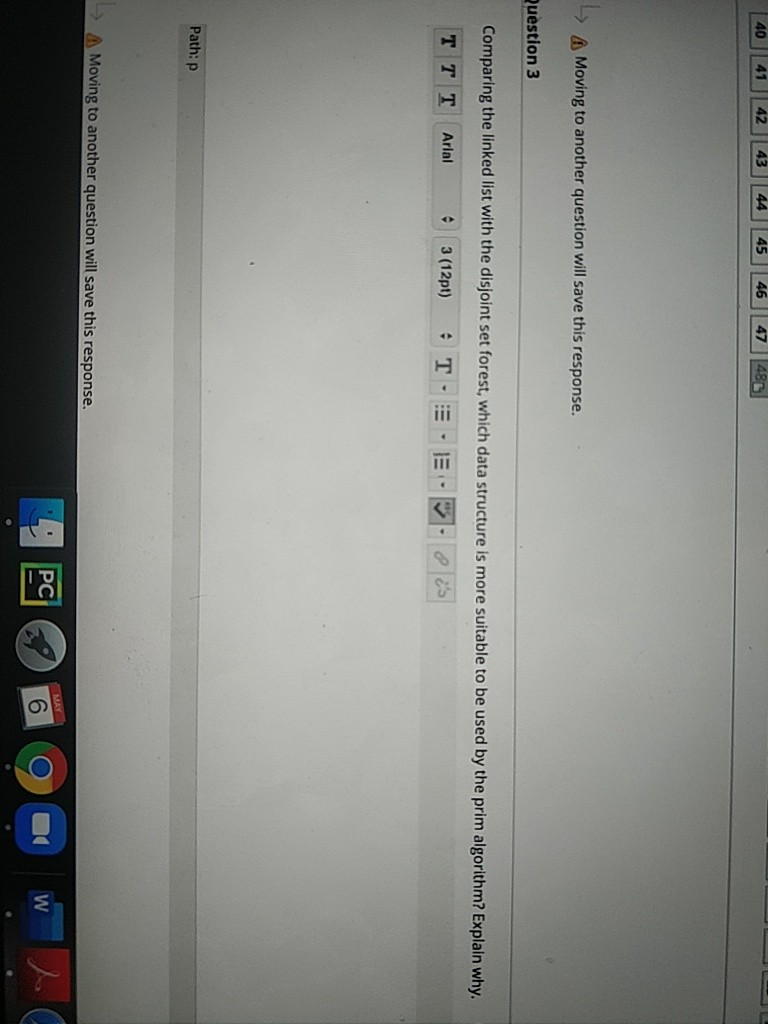 Solved 40 41 42 43 44 45 46 47 480 -> A Moving to another | Chegg.com