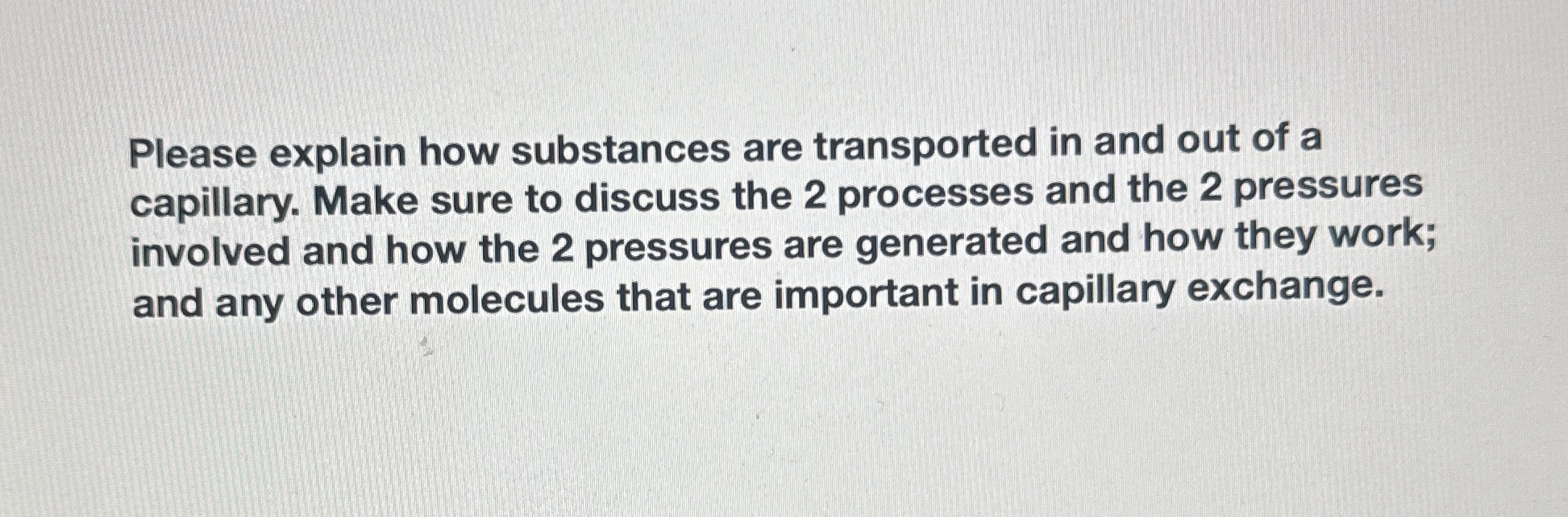 Please explain how substances are transported in and | Chegg.com