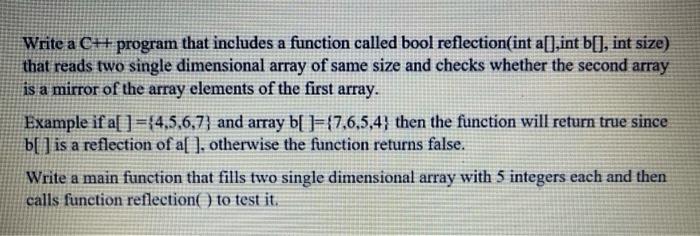 Solved Write a C++ program that includes a function called | Chegg.com