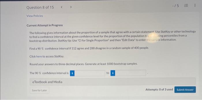 Solved Current Attempt in Progress The following gives | Chegg.com