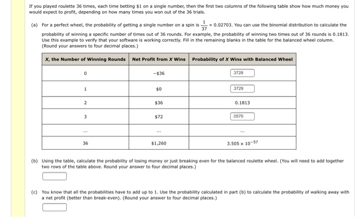 solved-if-you-played-roulette-36-times-each-time-betting-1-chegg