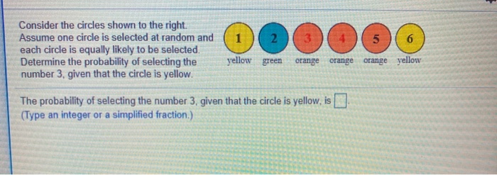 Solved Consider the circles shown to the right. Assume one | Chegg.com