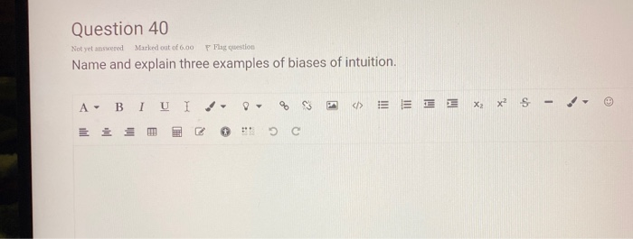 Solved Question 40 Flag Question Name And Explain Three | Chegg.com